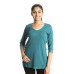 Zeme Organics Double Layer Nursing Top - Green